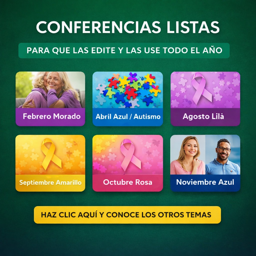Conferencias listas
